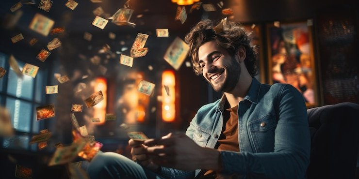 Pemain bulu tangkis dalam fokus pertandingan